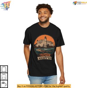 Alligator Alcatraz Shirt Florida Gator Prison Design Political Humor Wear