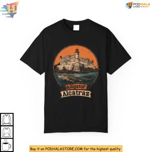 Alligator Alcatraz Shirt Florida Gator Prison Design Political Humor Wear 2