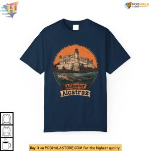Alligator Alcatraz Shirt Florida Gator Prison Design Political Humor Wear 3