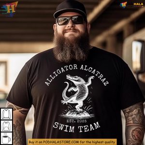 Alligator Alcatraz Shirt Florida Satire Style Swim Team Laugh Vibes 2