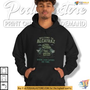 Alligator Alcatraz Shirt Funny Where Even Gators Do Time Political Meme