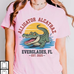 Alligator Alcatraz Shirt Makes Florida Political Gag Gift For Conservative Fans 3
