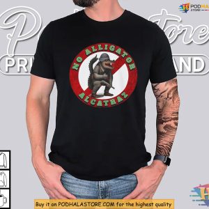 Alligator Alcatraz Shirt Political Protest No Alligator Alcatraz Satire Humor 3