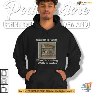 Alligator Alcatraz Shirt Woke Up In Florida Meme Funny Gator Politics 2