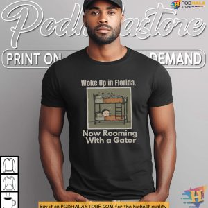 Alligator Alcatraz Shirt Woke Up In Florida Meme Funny Gator Politics 3