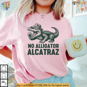 Alligator Alcatraz Shirt flaunts resist gator art with No Alligator Alcatraz 2