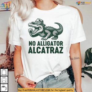 Alligator Alcatraz Shirt flaunts resist gator art with No Alligator Alcatraz 3