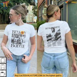 Benson Boone Shirt, Celebrate American Heart Tour With Iconic Prints