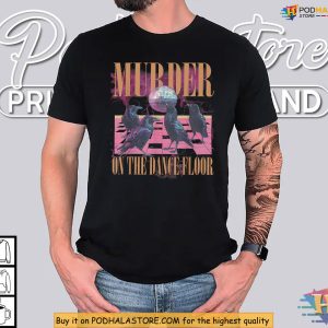 Halloween Shirt Crows Strike The Dance Floor With Electric Thunder 2