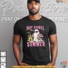 Hot Ghoul Summer Shirt With Ghost Castle Creates Spooky Beach Magic