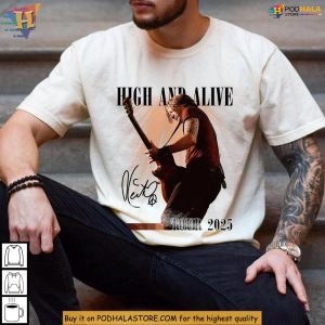 Keith Urban Shirt High And Alive Tour 2025 For Music Fans Collectible Merch