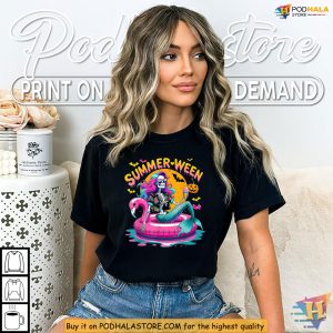 Quirky Mermaid Skeleton Shirt Gives Summerween A Spooky Beach Spin 3