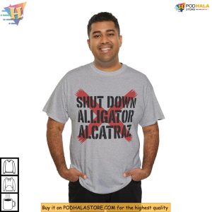 Shut Down Camp Alligator Alcatraz Shirt Florida Meme Protest Apparel 3