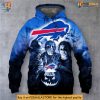 Halloween Horror Night Tribute Buffalo Bills 3D Hoodie Unique 3D Print Gear