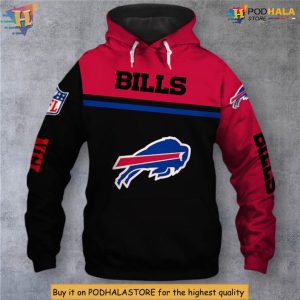 Skull Themed Pullover Design Buffalo Bills Youth Hoodies Unique Fan Gift
