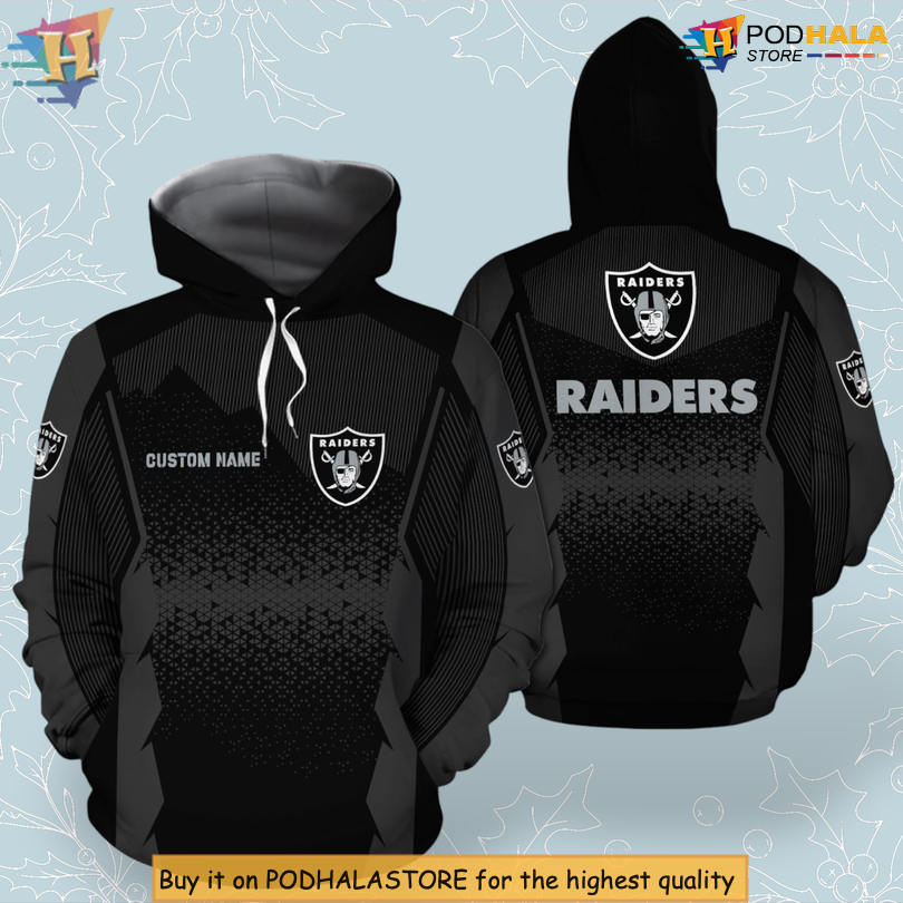 All Over Print Unisex Zip Up Las Vegas Raiders Hoodie 3D Custom Edition