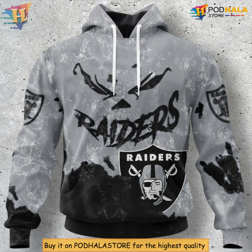 Devil Eyes Graphic Artwork Personalized Las Vegas Raiders Hoodie 3D