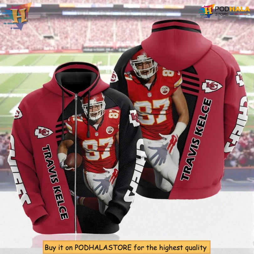 Kelce Dominator Limited Kansas City Chiefs Vintage Hoodie, Custom 3D Apparel