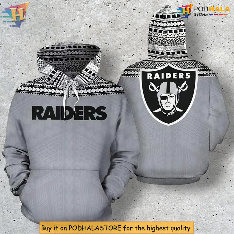 NFL American Football Team Las Vegas Raiders Holiday Hoodie All Over Print