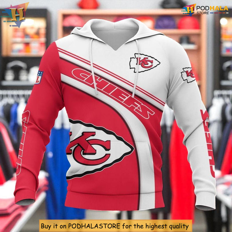 NFL Kansas City Chiefs 3D Hoodie, Limited Edition Fan Gear, Game Day Style
