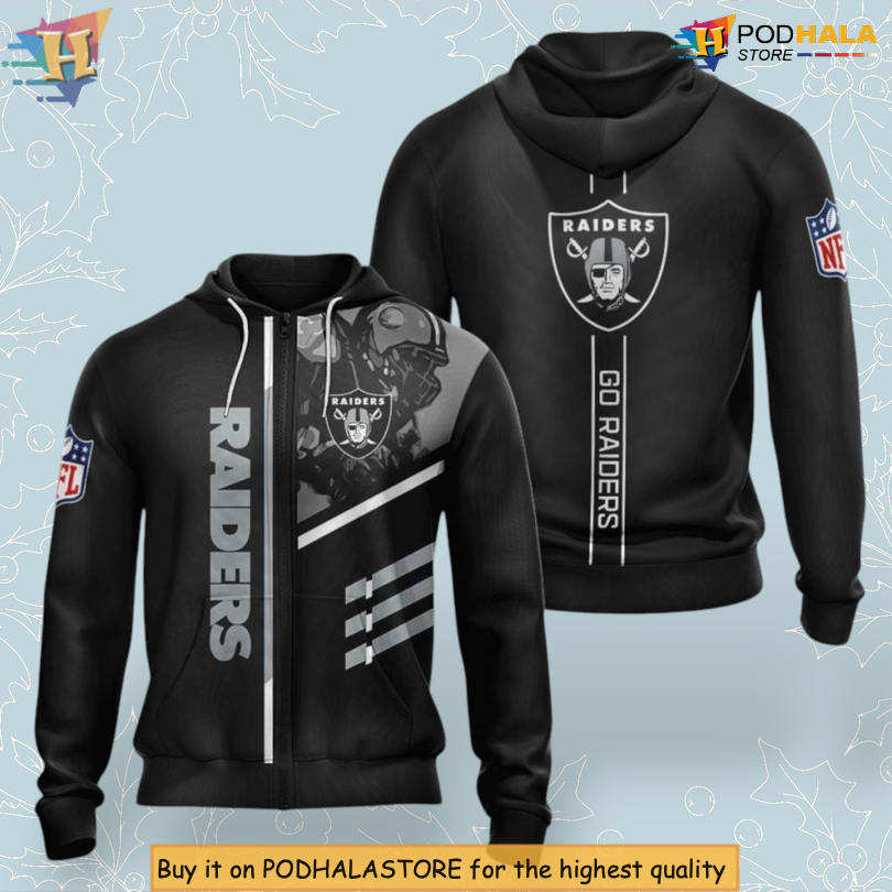 NFL USA Team Tribute Las Vegas Raiders Pullover Hoodie All Over Print