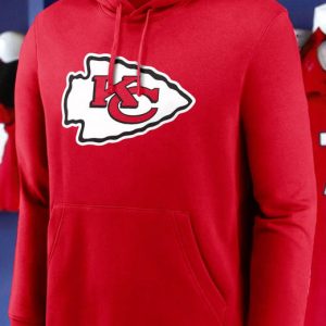 Patrick Mahomes Red Kansas City Chiefs Hoodie, Number 15 Football Gear 2