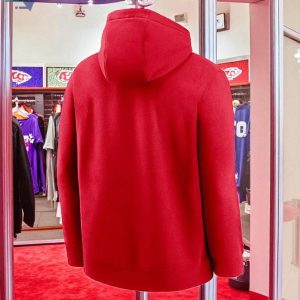 Red AFC Champions Fleece Kansas City Chiefs Hoodie 3D, Custom Fan Apparel 3