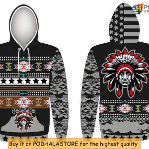 Tribal Spirit Kc Chiefs Hoodies, Cultural Inspired Custom Fan Apparel