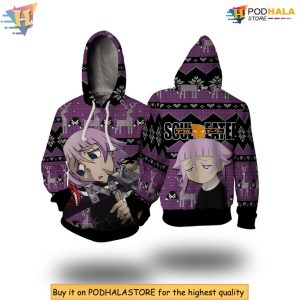 Crona Anime Soul Eater Xmas Funny Hoodie Ugly Christmas Sweater