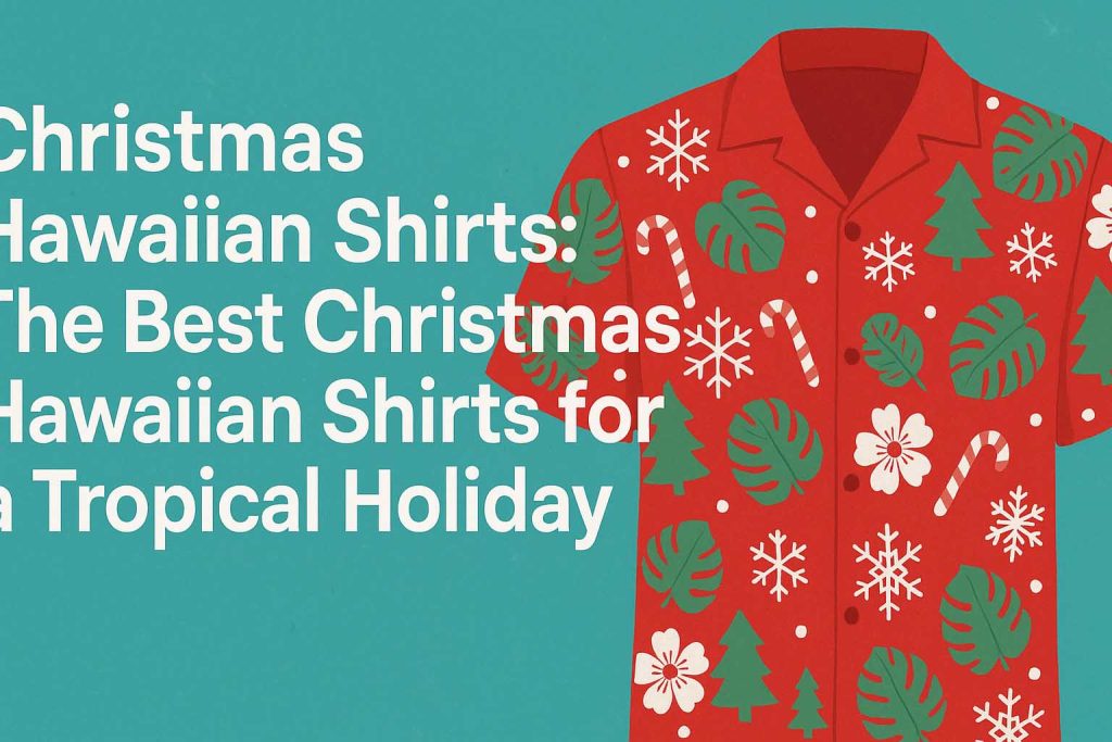 Christmas Hawaiian Shirts The Best Christmas Hawaiian Shirts for a Tropical Holiday