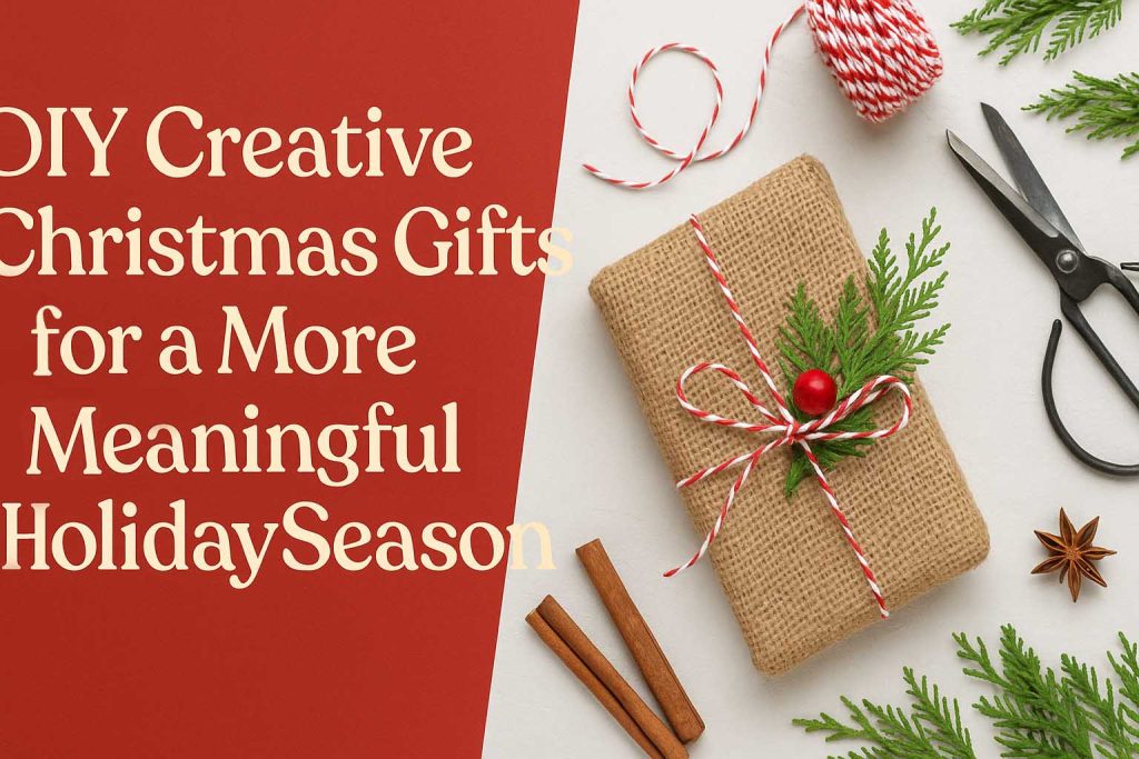 DIY Creative Christmas Gifts for a More Meaningful Holiday Season