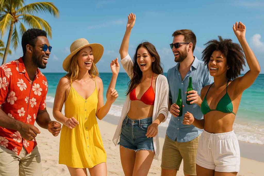 Holiday Beach Parties and Cruises