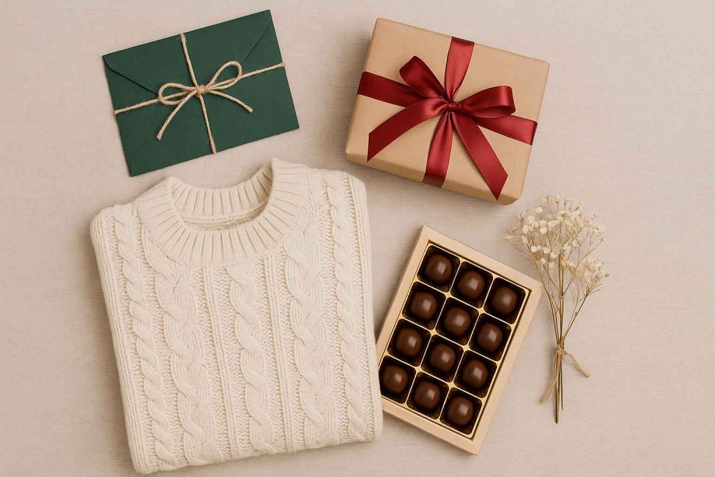 Pairing Sweaters with Other Gifts Pairing Sweaters with Other Gifts