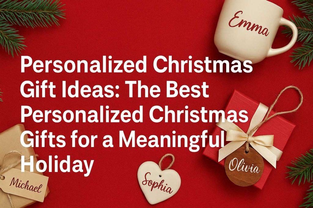 Personalized Christmas Gift Ideas The Best Personalized Christmas Gifts for a Meaningful Holiday