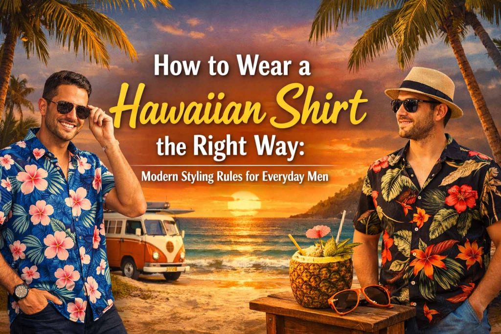 How to Wear a Hawaiian Shirt the Right Way Modern Styling Rules for Everyday Men