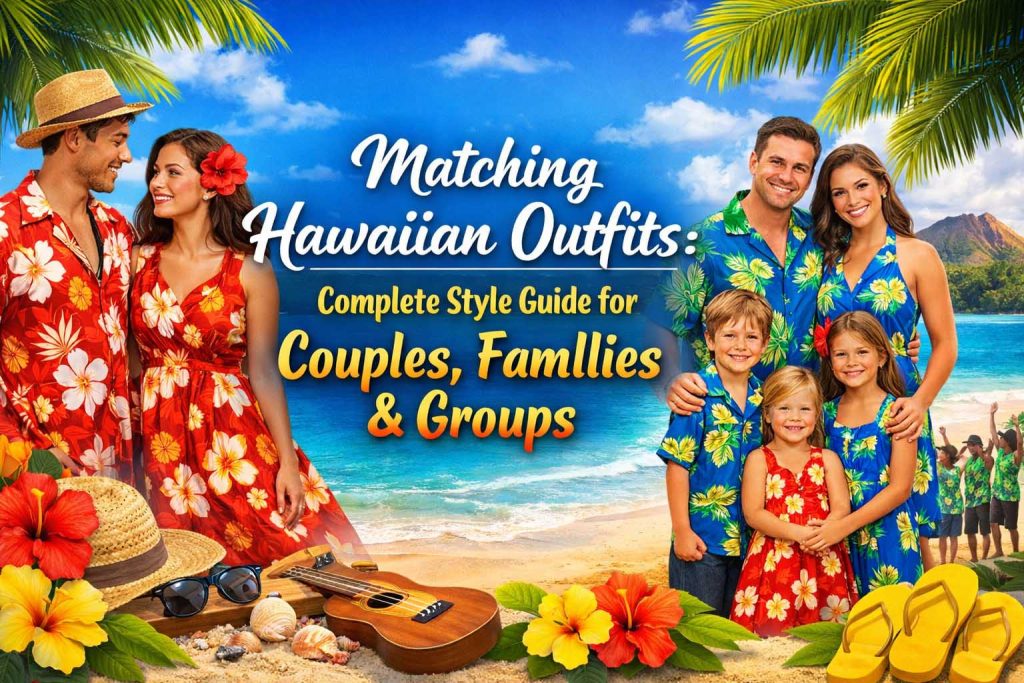Matching Hawaiian Outfits Complete Style Guide for Couples, Families & Groups