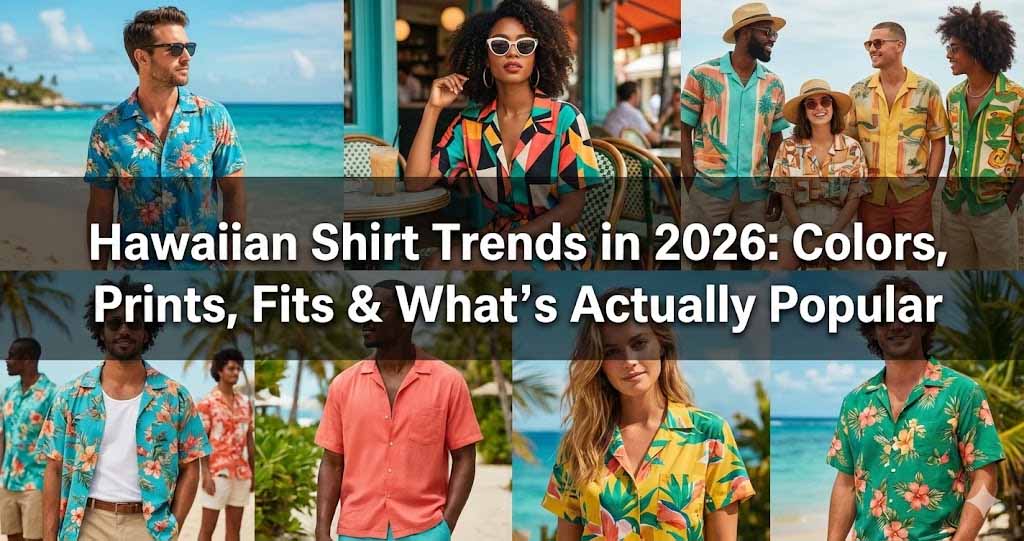 Hawaiian Shirt Trends in 2026 Colors, Prints, Fits & What’s Actually Popular