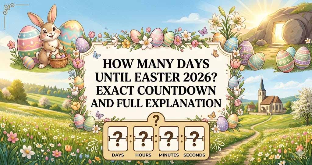 How Many Days Until Easter 2026? Exact Countdown and Full Explanation