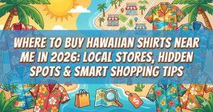 Where to Buy Hawaiian Shirts Near Me in 2026 Local Stores, Hidden Spots & Smart Shopping Tips