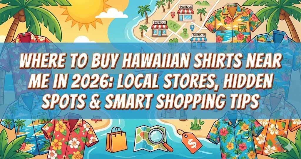 Where to Buy Hawaiian Shirts Near Me in 2026 Local Stores, Hidden Spots & Smart Shopping Tips