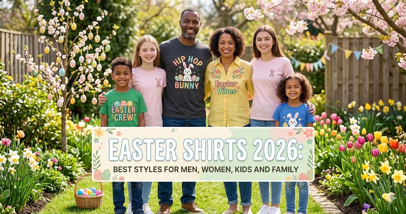 Easter Shirts 2026 Best Styles For Men Women Kids And Family