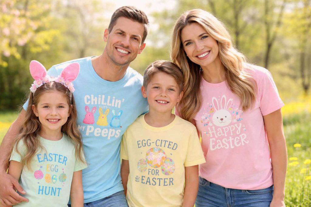 easter shirts family outfits for easter celebration
