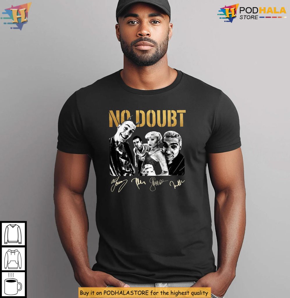 No Doubt Music Band Members 2026 Rock Concert Shirt Gift For Retro Music Fans