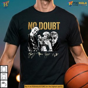 No Doubt Music Band Members 2026 Rock Concert Shirt Gift For Retro Music Fans 3