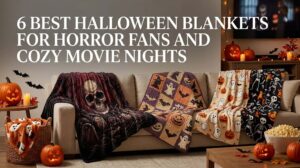 6 Best Halloween Blankets for Horror Fans and Cozy Movie Nights