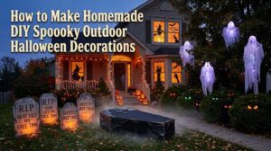 How to Make Homemade DIY Spooky Outdoor Halloween Decorations