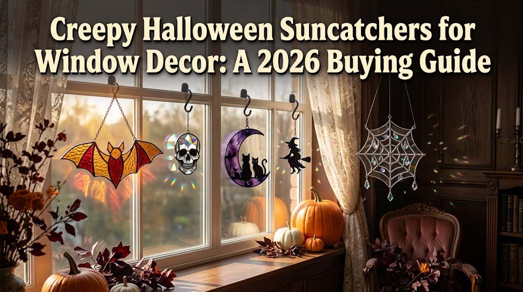 Creepy Halloween Suncatchers for Window Decor A 2026 Buying Guide