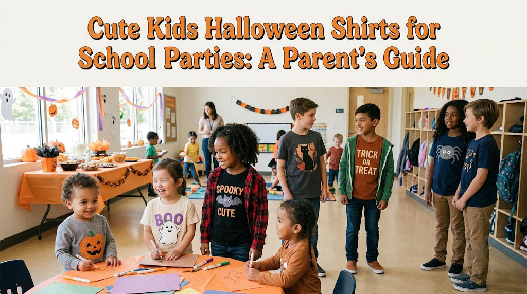 Cute Kids Halloween Shirts for School Parties A Parent's Guide