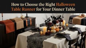 How to Choose the Right Halloween Table Runner for Your Dinner Table