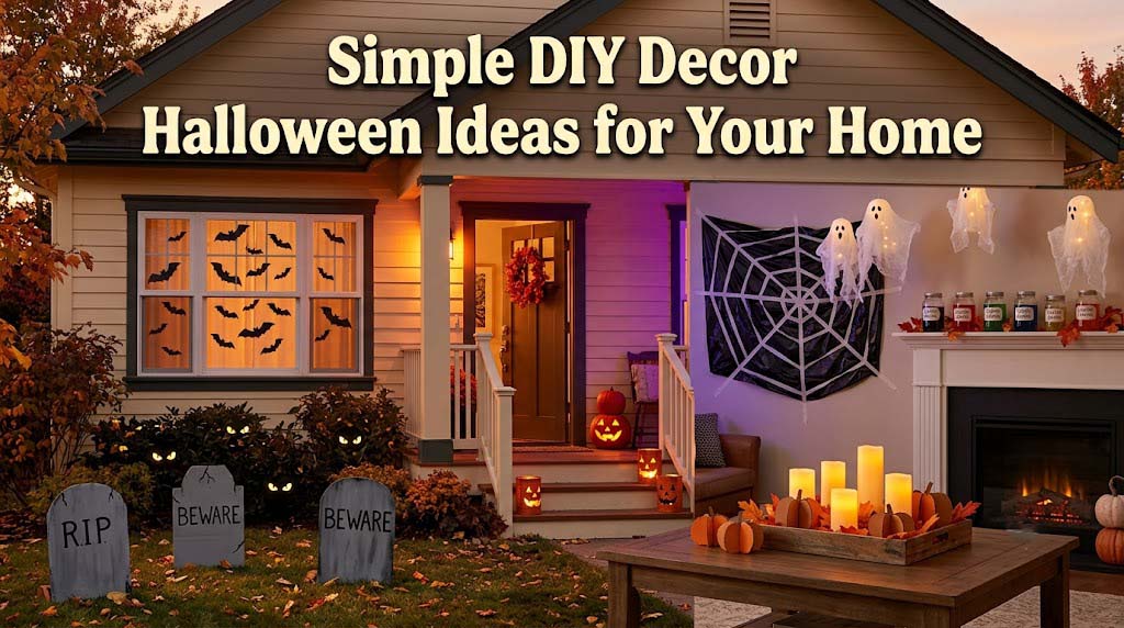 Simple DIY Decor Halloween Ideas for Your Home